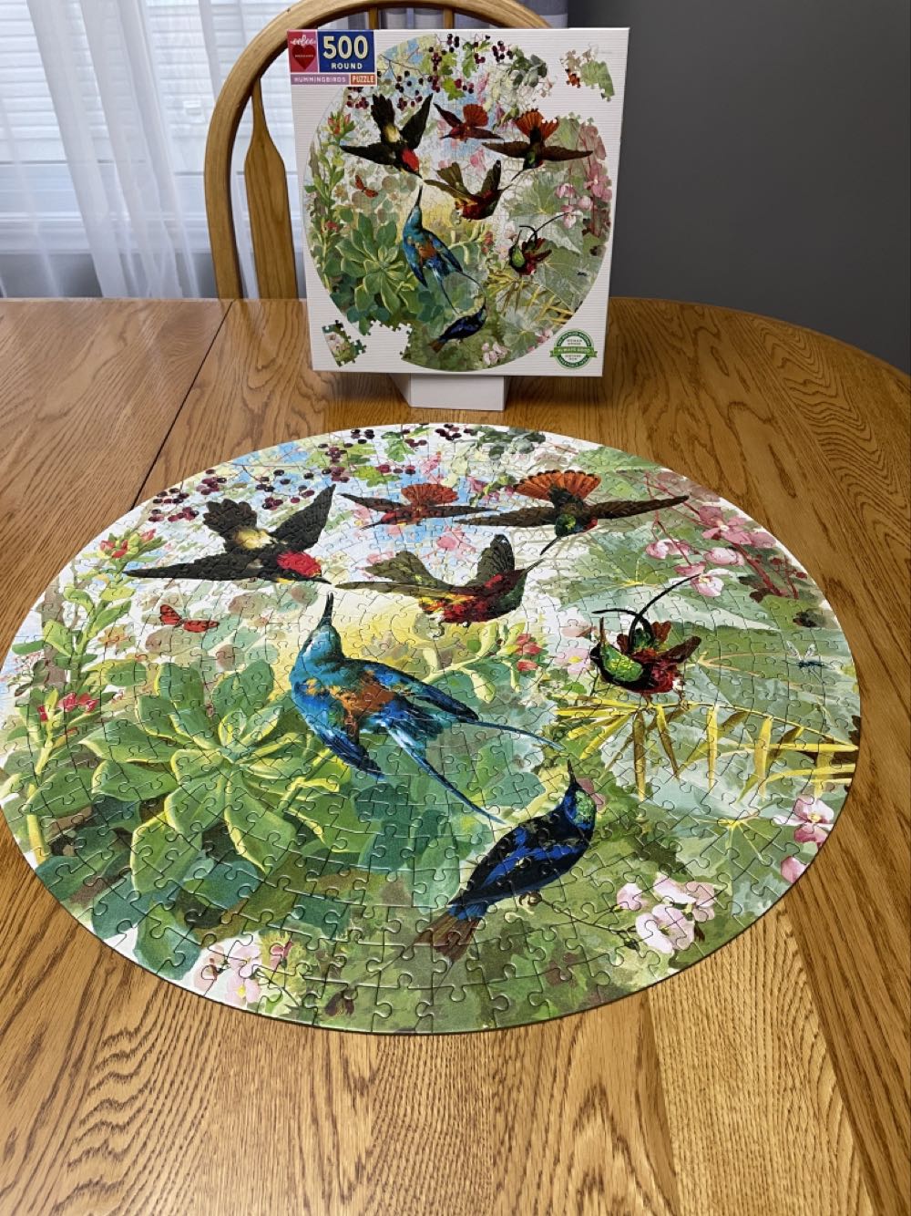 *Hummingbirds - Eeboo puzzle collectible [Barcode 689196507793] - Main Image 3
