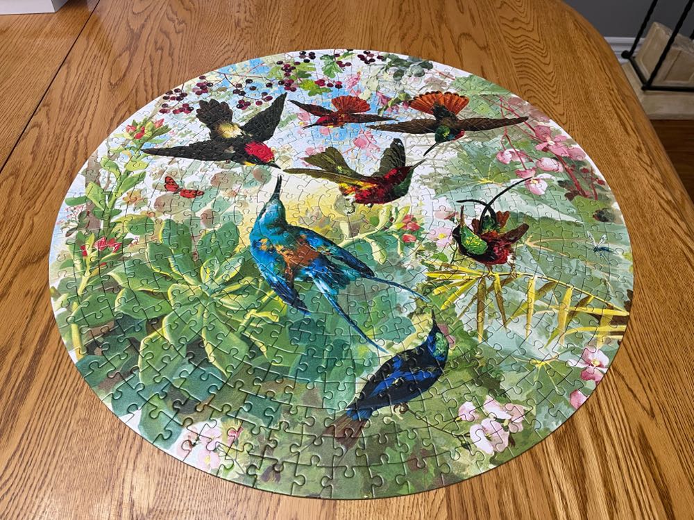 *Hummingbirds - Eeboo puzzle collectible [Barcode 689196507793] - Main Image 4