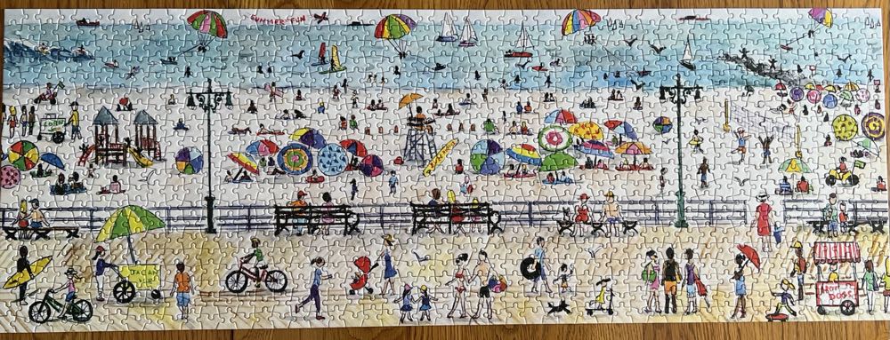 Summer Fun - Galison puzzle collectible [Barcode 9780735368507] - Main Image 2