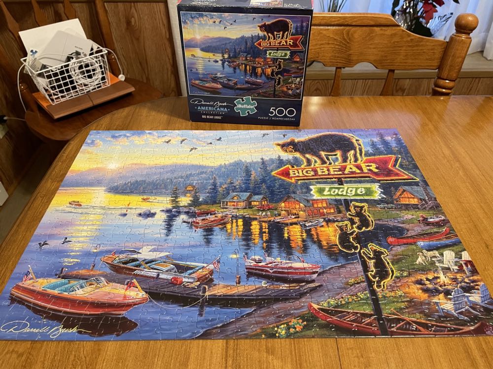 Big Bear Lodge (0) - Buffalo puzzle collectible [Barcode 079346037483] - Main Image 3