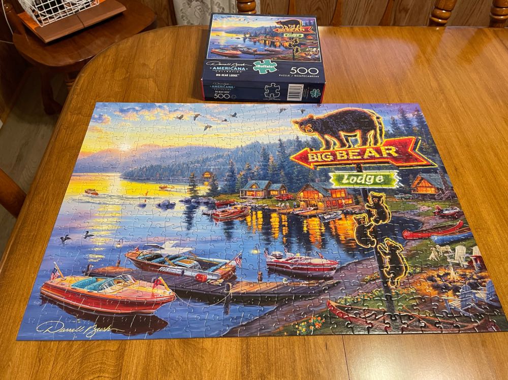 Big Bear Lodge (0) - Buffalo puzzle collectible [Barcode 079346037483] - Main Image 4