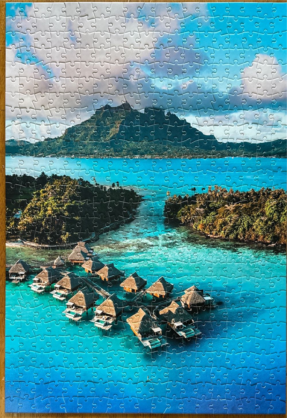 Bora Bora Blue - Blanc puzzle collectible [Barcode 079346552023] - Main Image 2