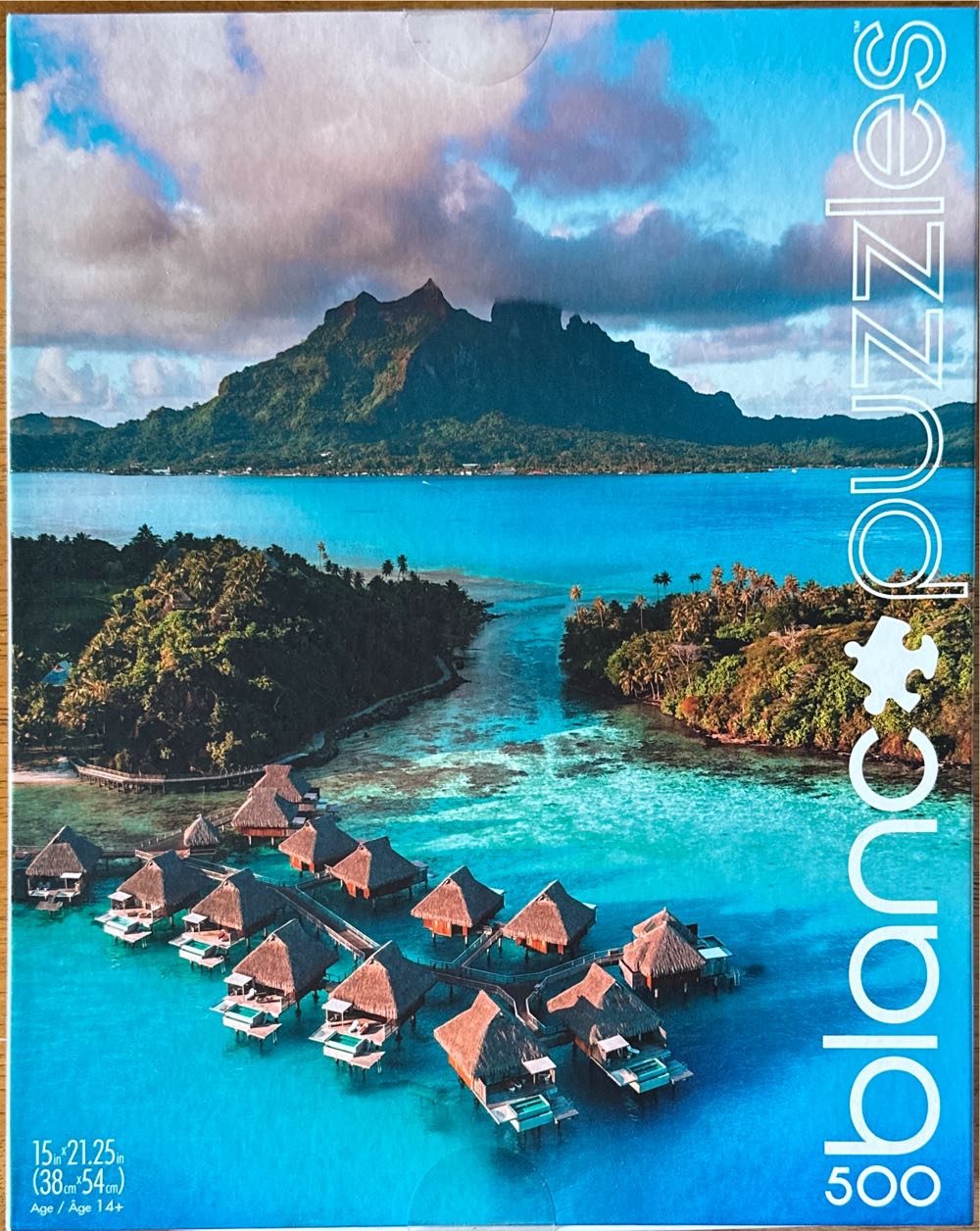 Bora Bora Blue - Blanc puzzle collectible [Barcode 079346552023] - Main Image 3