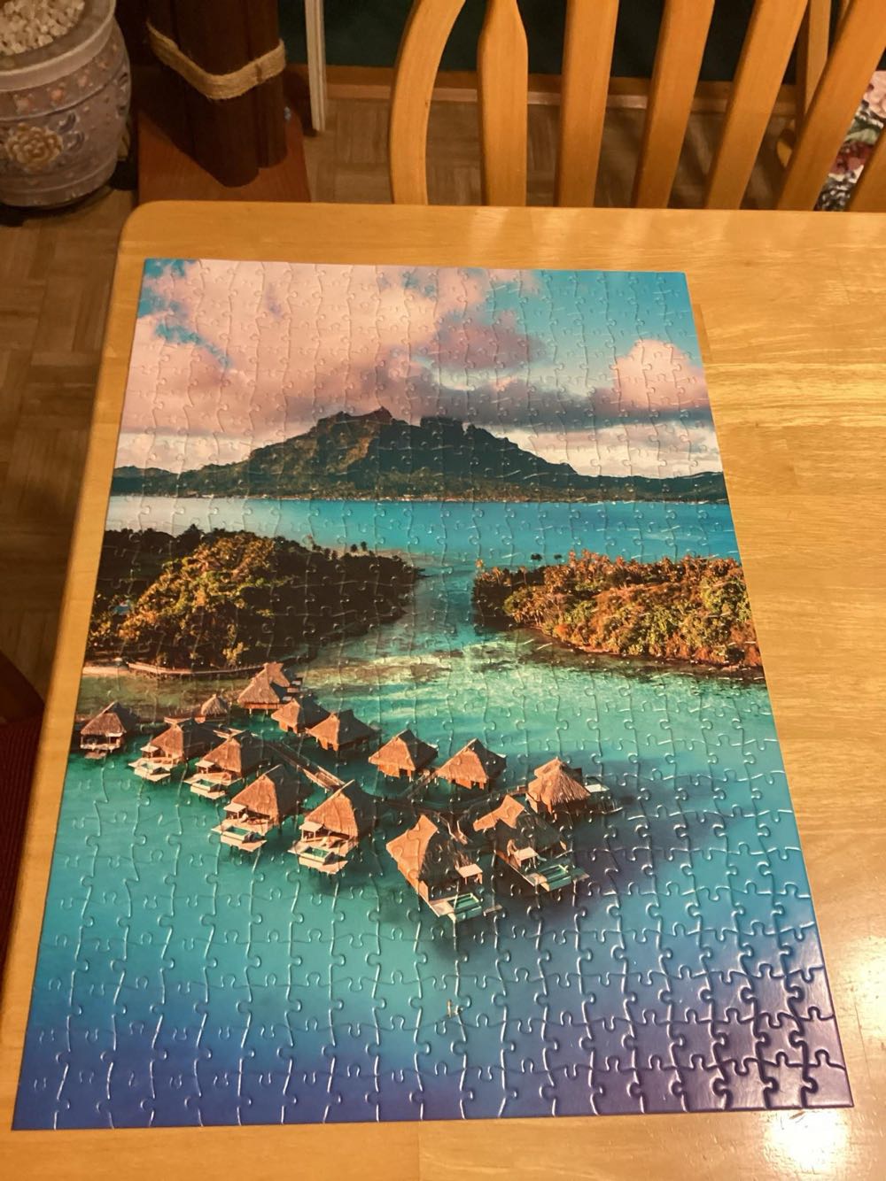 Bora Bora Blue - Blanc puzzle collectible [Barcode 079346552023] - Main Image 4