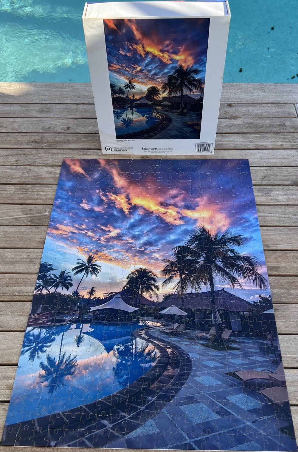 Bali Sunset - Blanc puzzle collectible [Barcode 079346550104] - Main Image 3