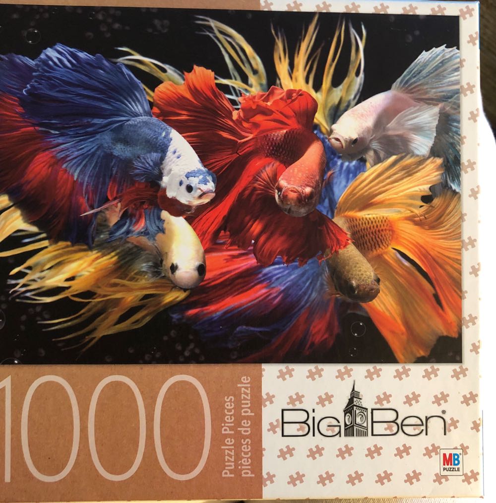 Fighting Fish - Big Ben puzzle collectible - Main Image 1