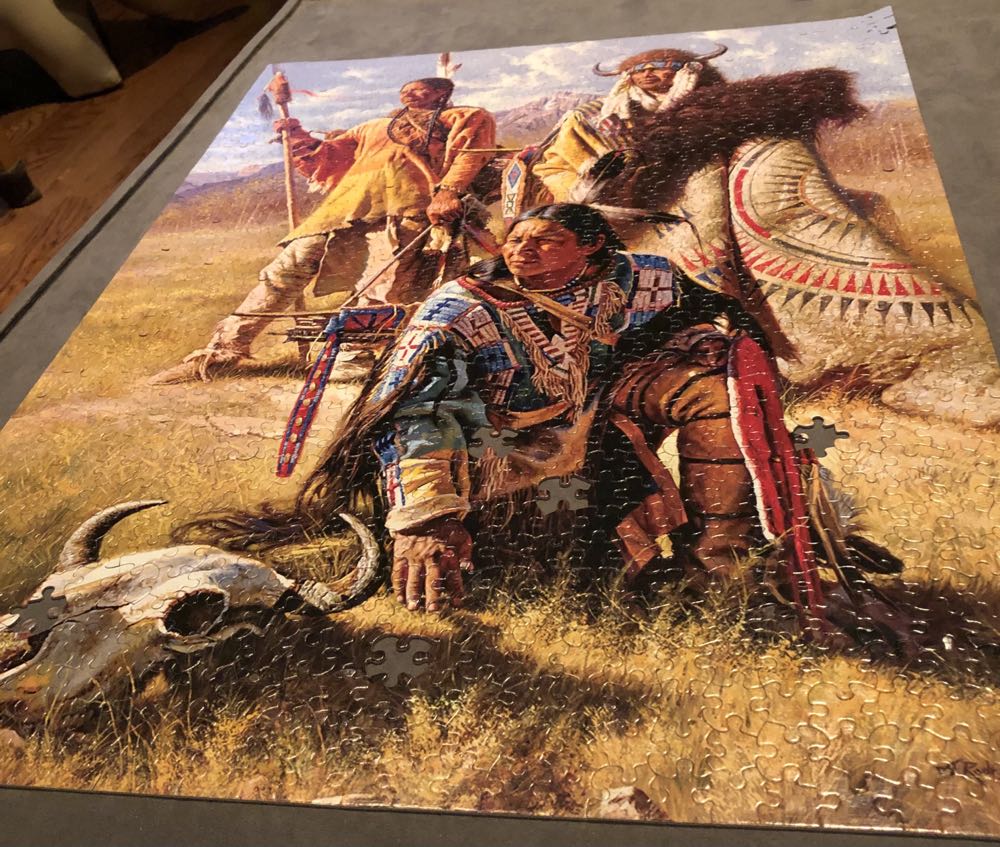 Native Portraits - Ceaco puzzle collectible [Barcode 021081330459] - Main Image 2