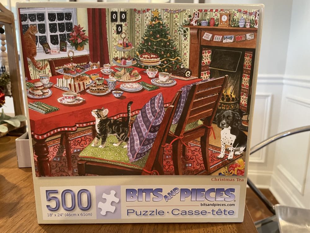 Christmas Tea - Bits & Pieces 🇺🇸 puzzle collectible - Main Image 3