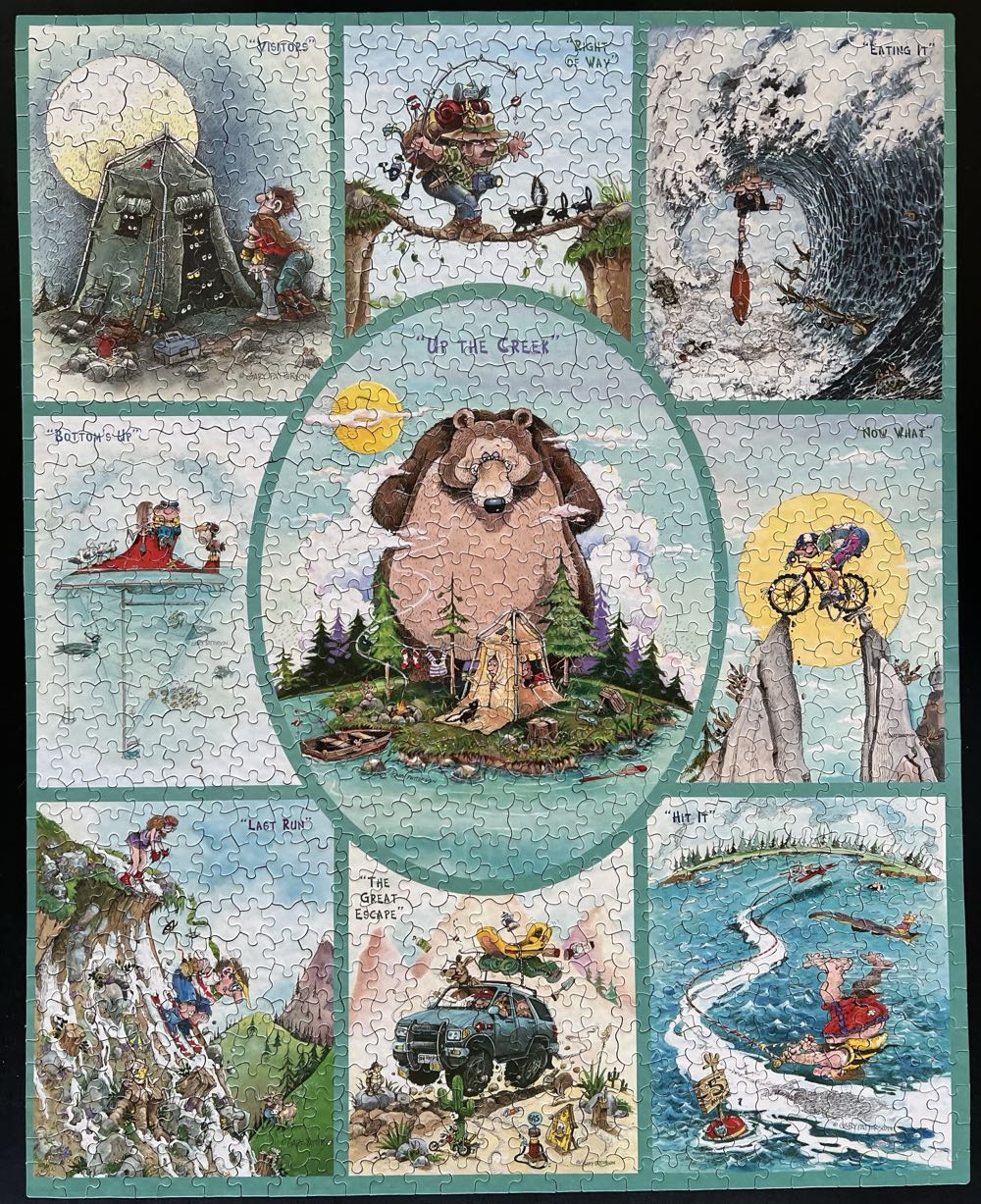 Gary Patterson’s Great Outdoors - White Mountain Puzzles puzzle collectible [Barcode 724819252824] - Main Image 2