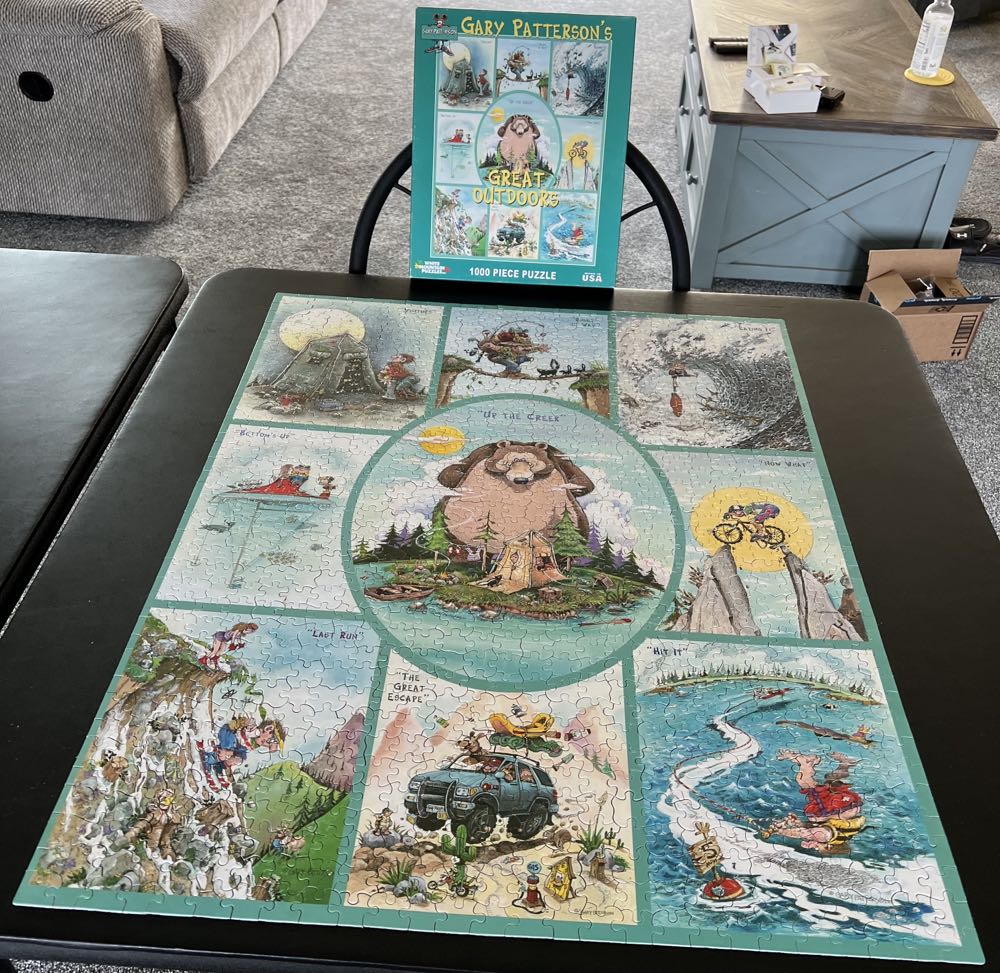 Gary Patterson’s Great Outdoors - White Mountain Puzzles puzzle collectible [Barcode 724819252824] - Main Image 3