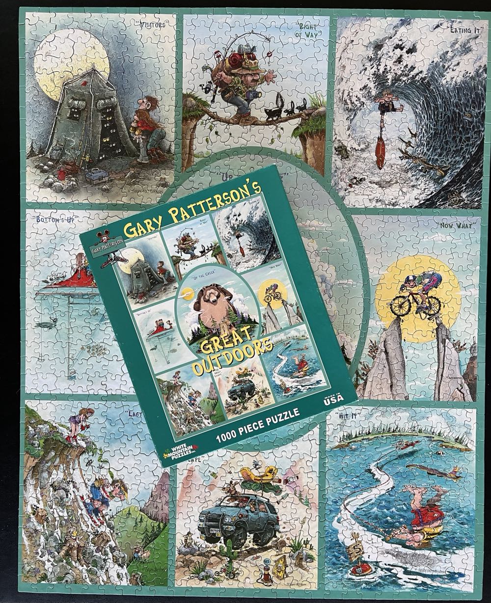 Gary Patterson’s Great Outdoors - White Mountain Puzzles puzzle collectible [Barcode 724819252824] - Main Image 4