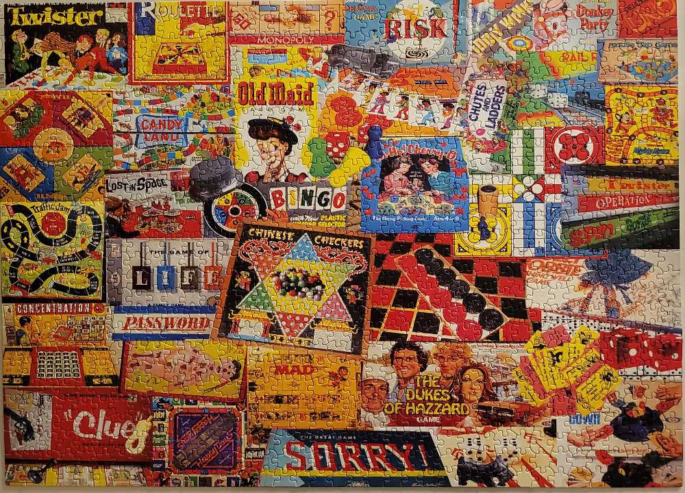 Games We Played - White Mountain puzzle collectible [Barcode 724819262922] - Main Image 2