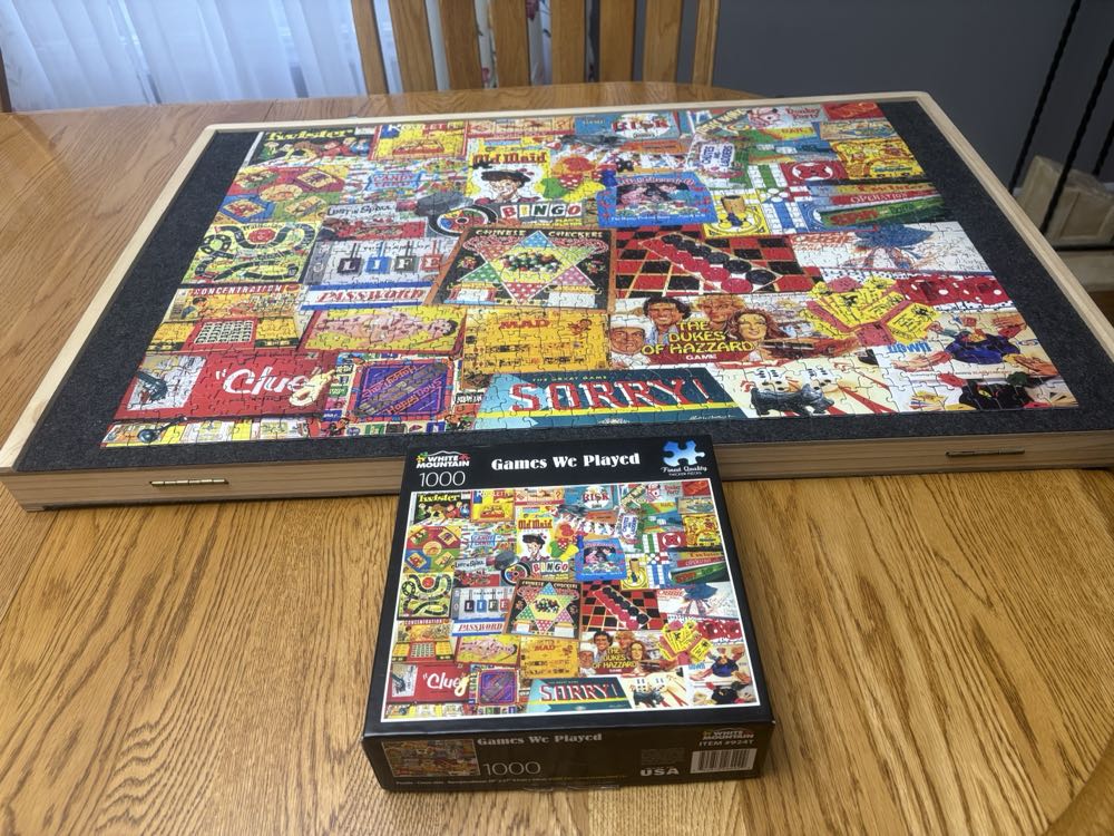 Games We Played - White Mountain puzzle collectible [Barcode 724819262922] - Main Image 4