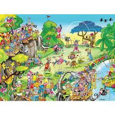 Golf Safari - Ceaco puzzle collectible [Barcode 021081221511] - Main Image 2