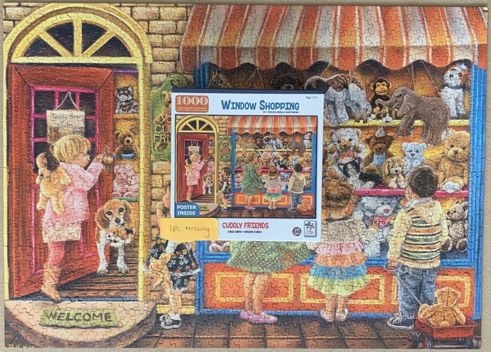 Cuddly Friends - The Jigsaw Puzzle Factory puzzle collectible [Barcode 788958775118] - Main Image 2