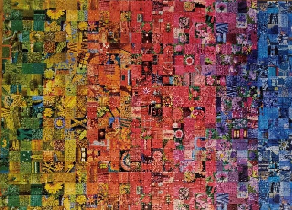 Color Boom - Collage - Clementoni puzzle collectible [Barcode 8005125395958] - Main Image 3