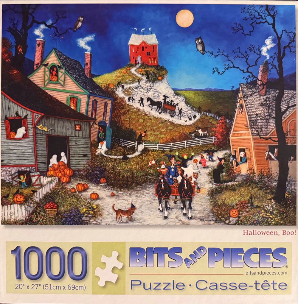 Halloween Boo - Bits And Pieces puzzle collectible [Barcode 704812109776] - Main Image 2