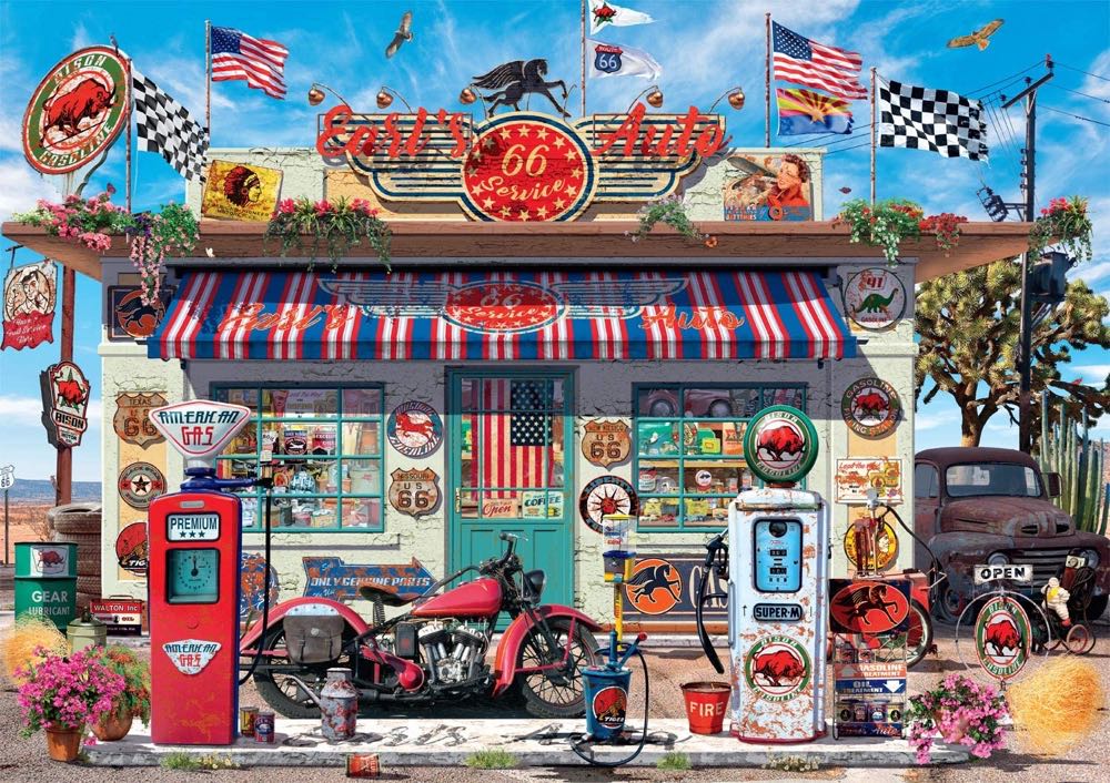 Earl’s Auto ✅ - Buffalo puzzle collectible [Barcode 079346027576] - Main Image 2