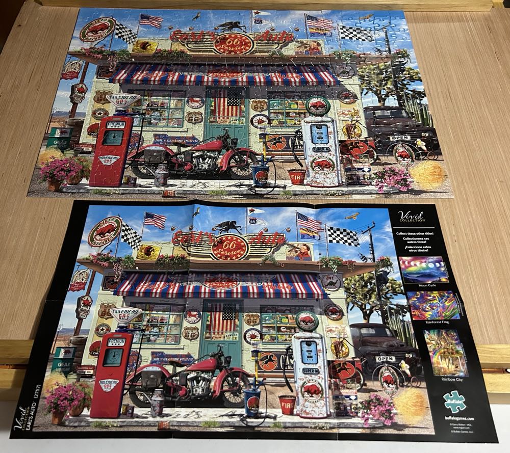 Earl’s Auto ✅ - Buffalo puzzle collectible [Barcode 079346027576] - Main Image 4