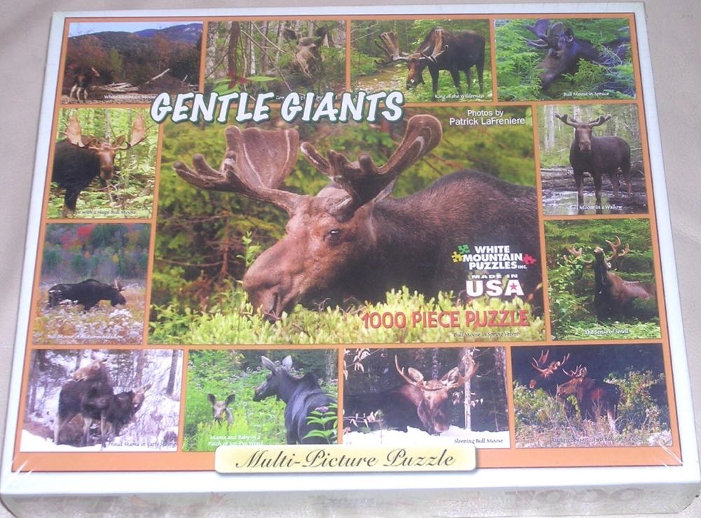 Gentle Giants - White Mountain puzzle collectible [Barcode 724819252053] - Main Image 4