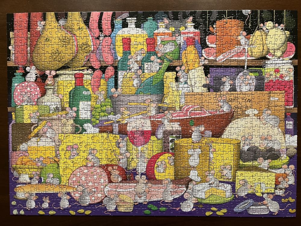 Supervised Feast - Piatnik puzzle collectible [Barcode 9001890549946] - Main Image 2