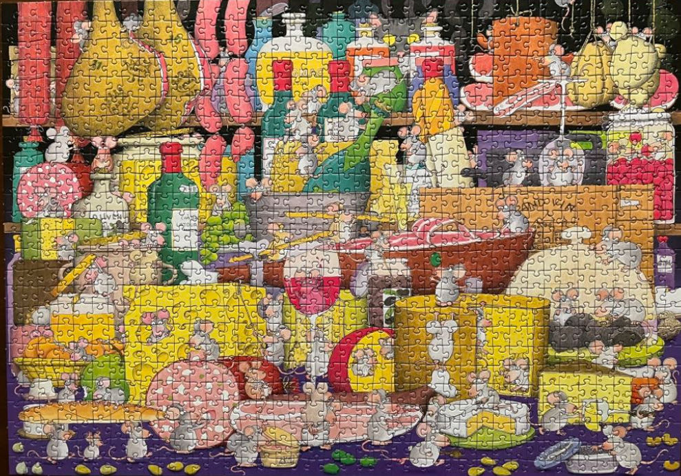 Supervised Feast - Piatnik puzzle collectible [Barcode 9001890549946] - Main Image 3