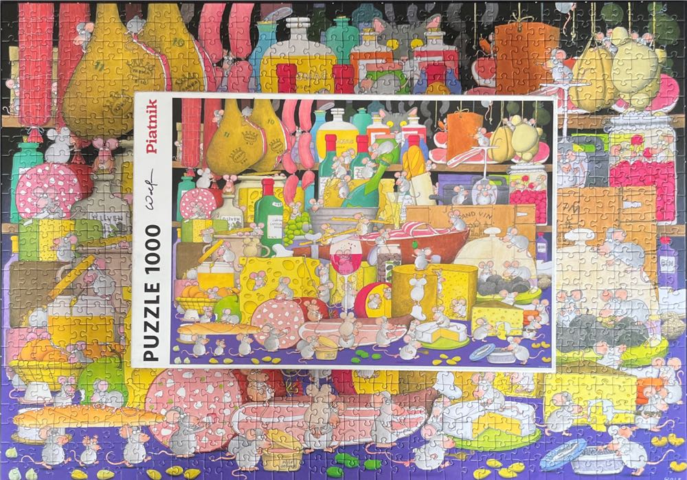 Supervised Feast - Piatnik puzzle collectible [Barcode 9001890549946] - Main Image 4