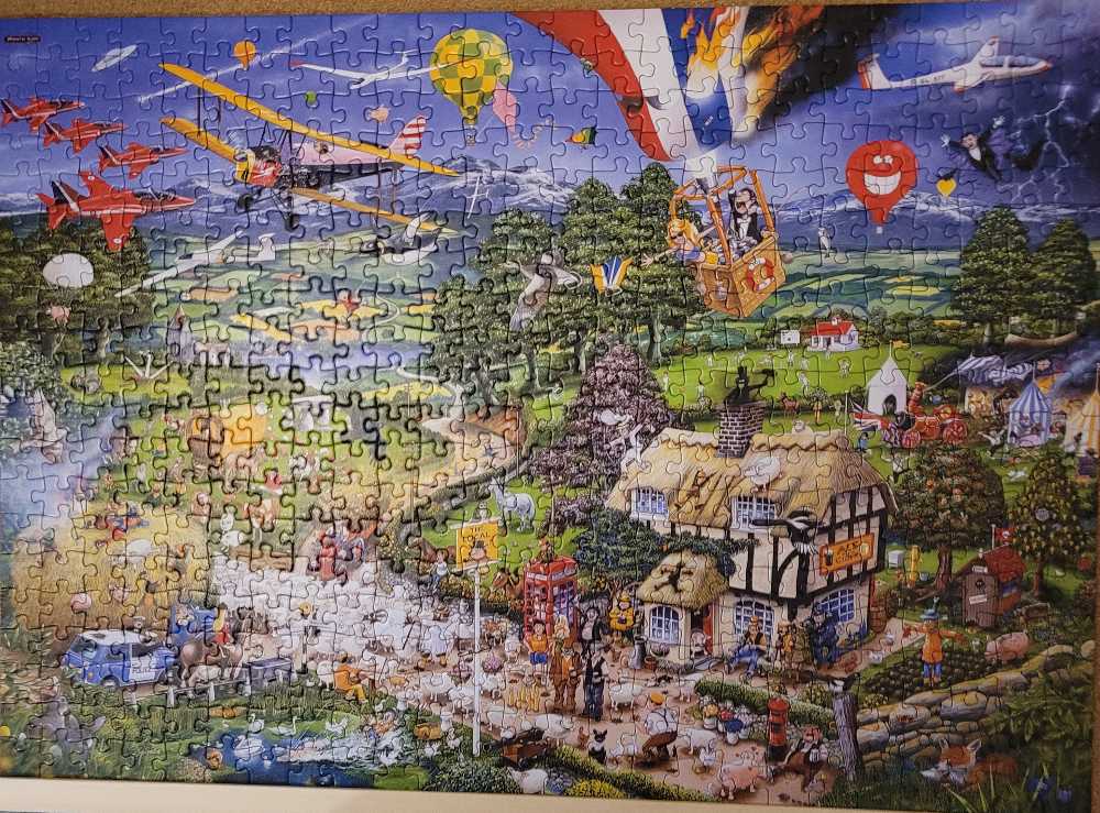 I Love The Country & Gardening - Gibsons puzzle collectible [Barcode 5012269050271] - Main Image 2