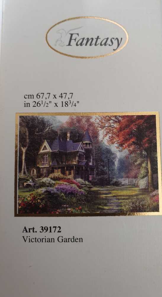 Victorian Garden  - Clementoni puzzle collectible [Barcode 8005125391721] - Main Image 2