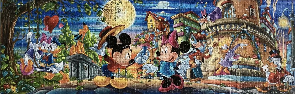 Mickey Mouse Panorama - Clementoni puzzle collectible [Barcode 8005125937851] - Main Image 2