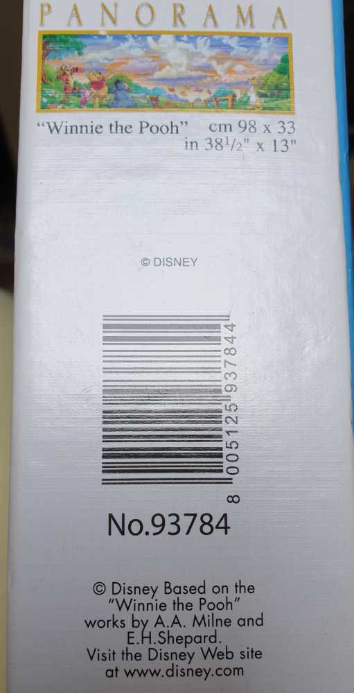 Winnie The Pooh (samlet) - Clementoni puzzle collectible [Barcode 8005125937844] - Main Image 2