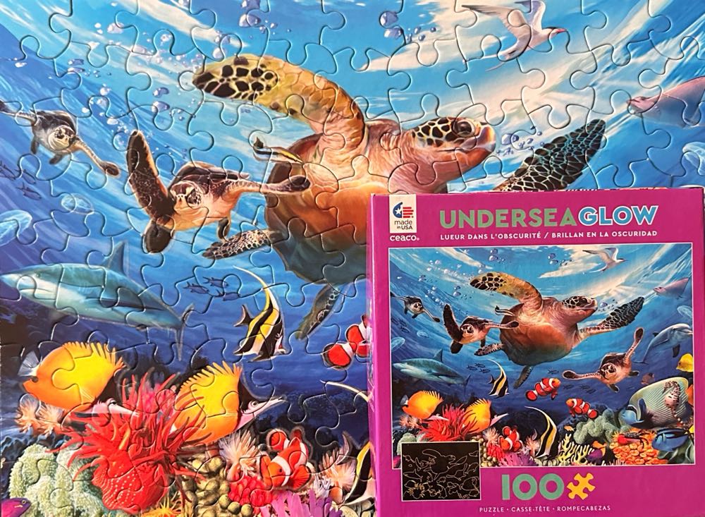 Journey Of The Sea Turtles - Ceaco puzzle collectible [Barcode 021081160285] - Main Image 3