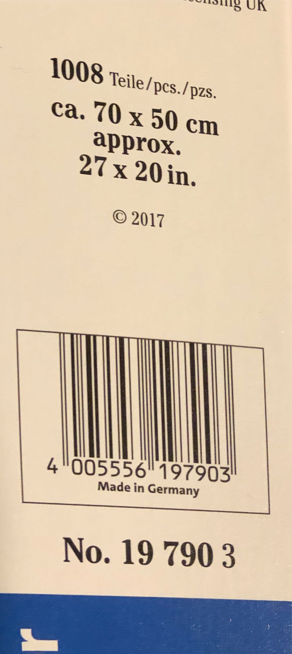 Ravensburger Grandpas Shed Adult Premium Piece Grandpas - Ravensburger puzzle collectible [Barcode 4005556197903] - Main Image 2