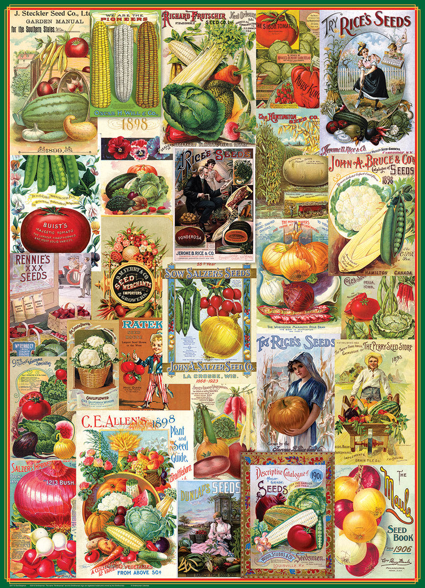 Vegetables - Eurographics puzzle collectible [Barcode 628136608176] - Main Image 2