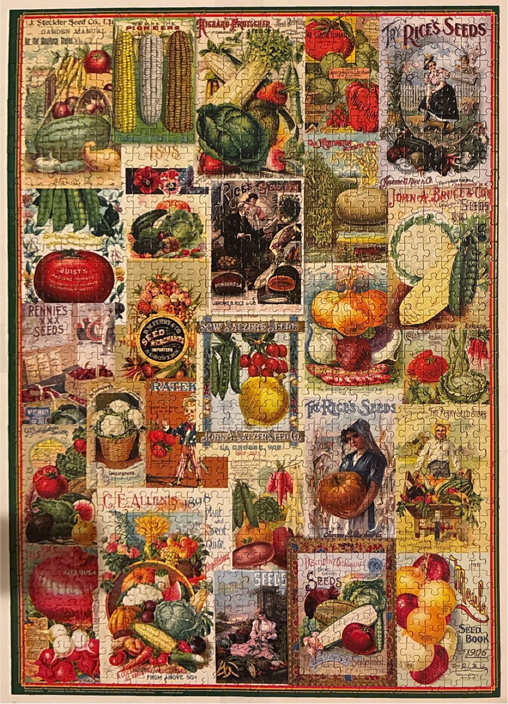 Vegetables - Eurographics puzzle collectible [Barcode 628136608176] - Main Image 3