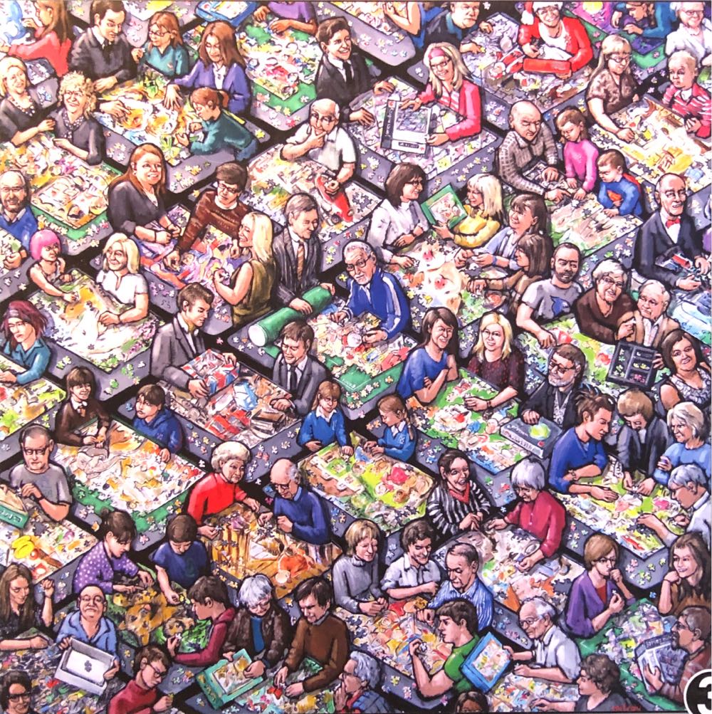 Puzzlers Puzzling - Jumbo puzzle collectible [Barcode 8710126172902] - Main Image 2