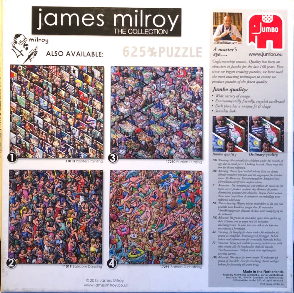 Puzzlers Puzzling - Jumbo puzzle collectible [Barcode 8710126172902] - Main Image 3