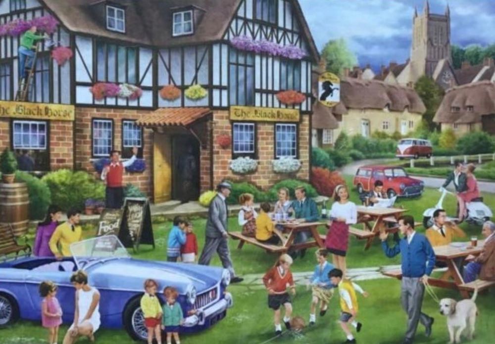 Pasty And A Pint - Gibsons puzzle collectible [Barcode 5012269061192] - Main Image 2