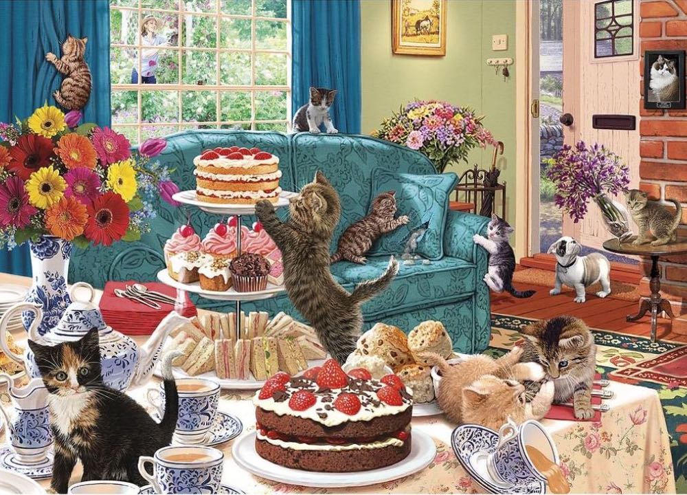 Feline Frenzy - Gibsons puzzle collectible [Barcode 5012269062199] - Main Image 2