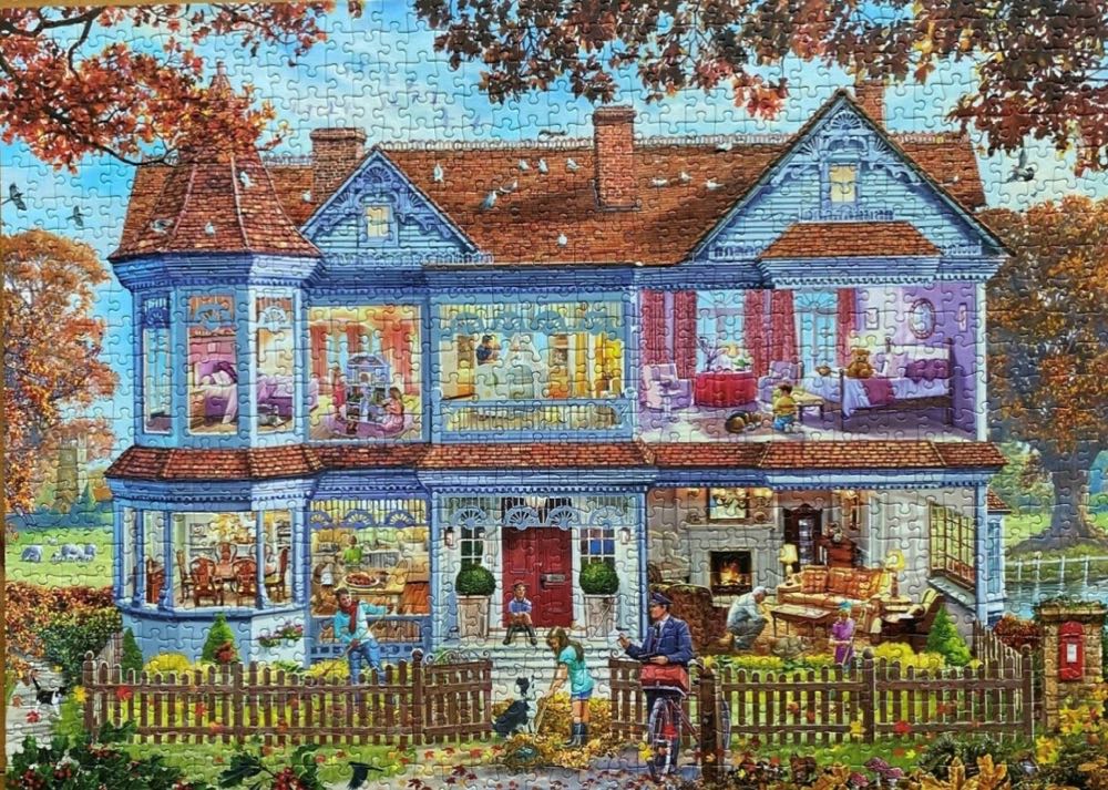 Autumn Home - Gibsons 🇬🇧 puzzle collectible [Barcode 5012269062236] - Main Image 3
