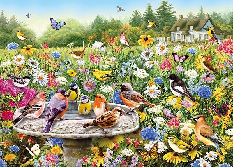 The Secret Garden - Gibsons puzzle collectible [Barcode 5012269061833] - Main Image 2