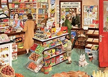 The Village Shop (Cil Cilla Messenger) - Gibsons puzzle collectible [Barcode 5012269060645] - Main Image 2