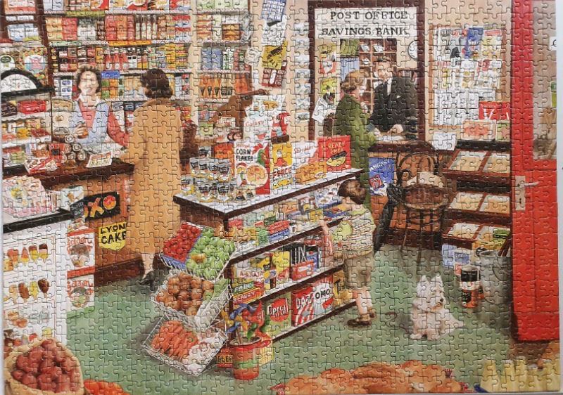 The Village Shop (Cil Cilla Messenger) - Gibsons puzzle collectible [Barcode 5012269060645] - Main Image 3