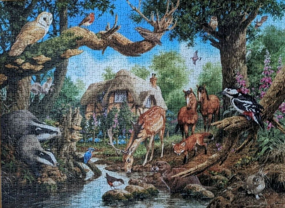 Woodland Creatures - Gibsons puzzle collectible [Barcode 5012269004632] - Main Image 3