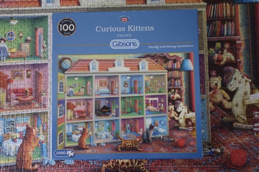 Curious Kittens - Gibsons puzzle collectible [Barcode 5012269062700] - Main Image 4