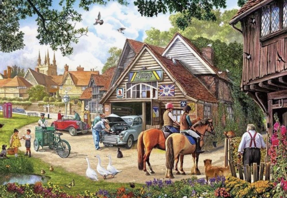 Afternoon Amble - Gibsons puzzle collectible [Barcode 5012269080124] - Main Image 2