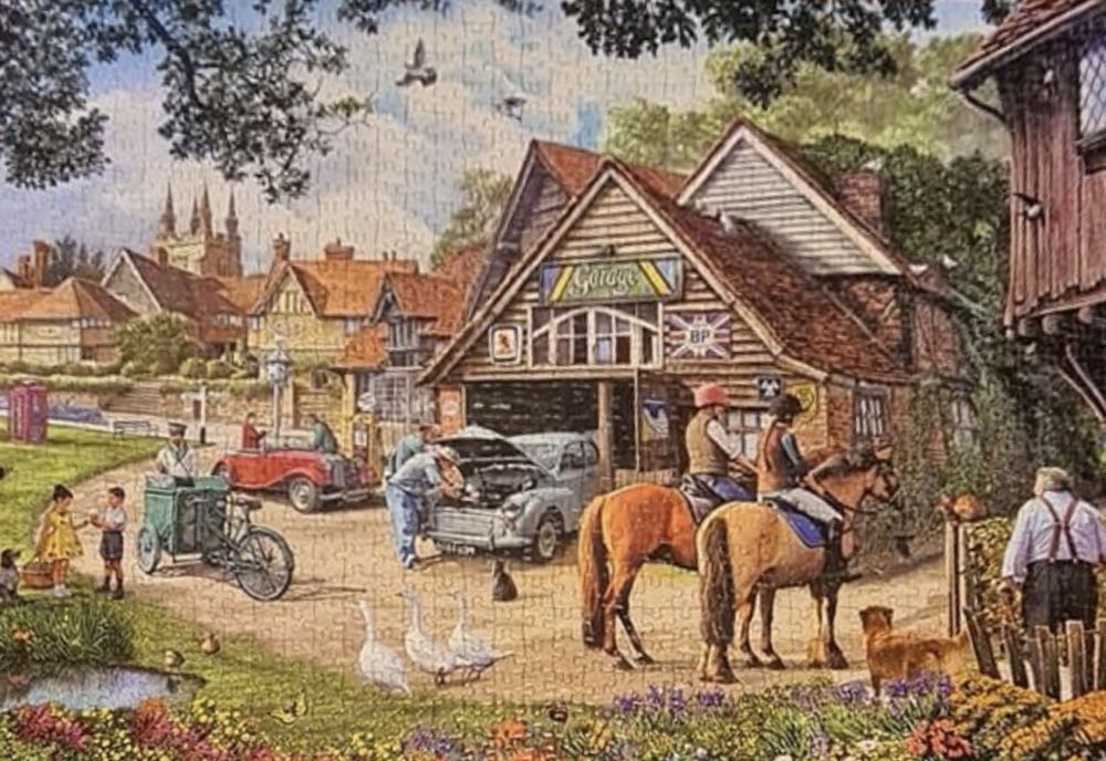 Afternoon Amble - Gibsons puzzle collectible [Barcode 5012269080124] - Main Image 3