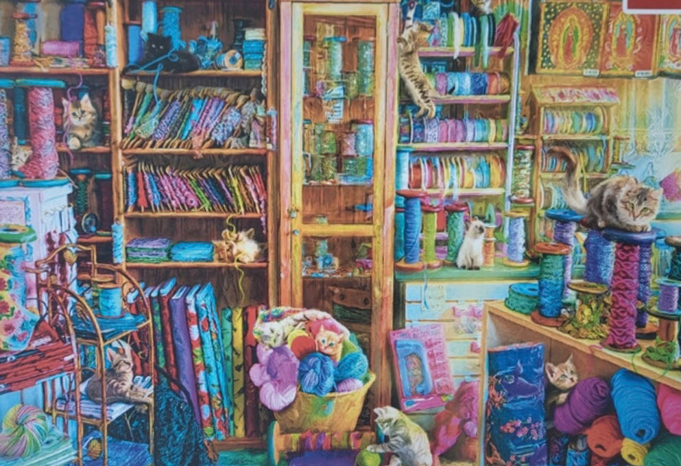 Aimee Stewart Kitty Paradise - Trefl 🇵🇱 puzzle collectible [Barcode 5900511271133] - Main Image 2