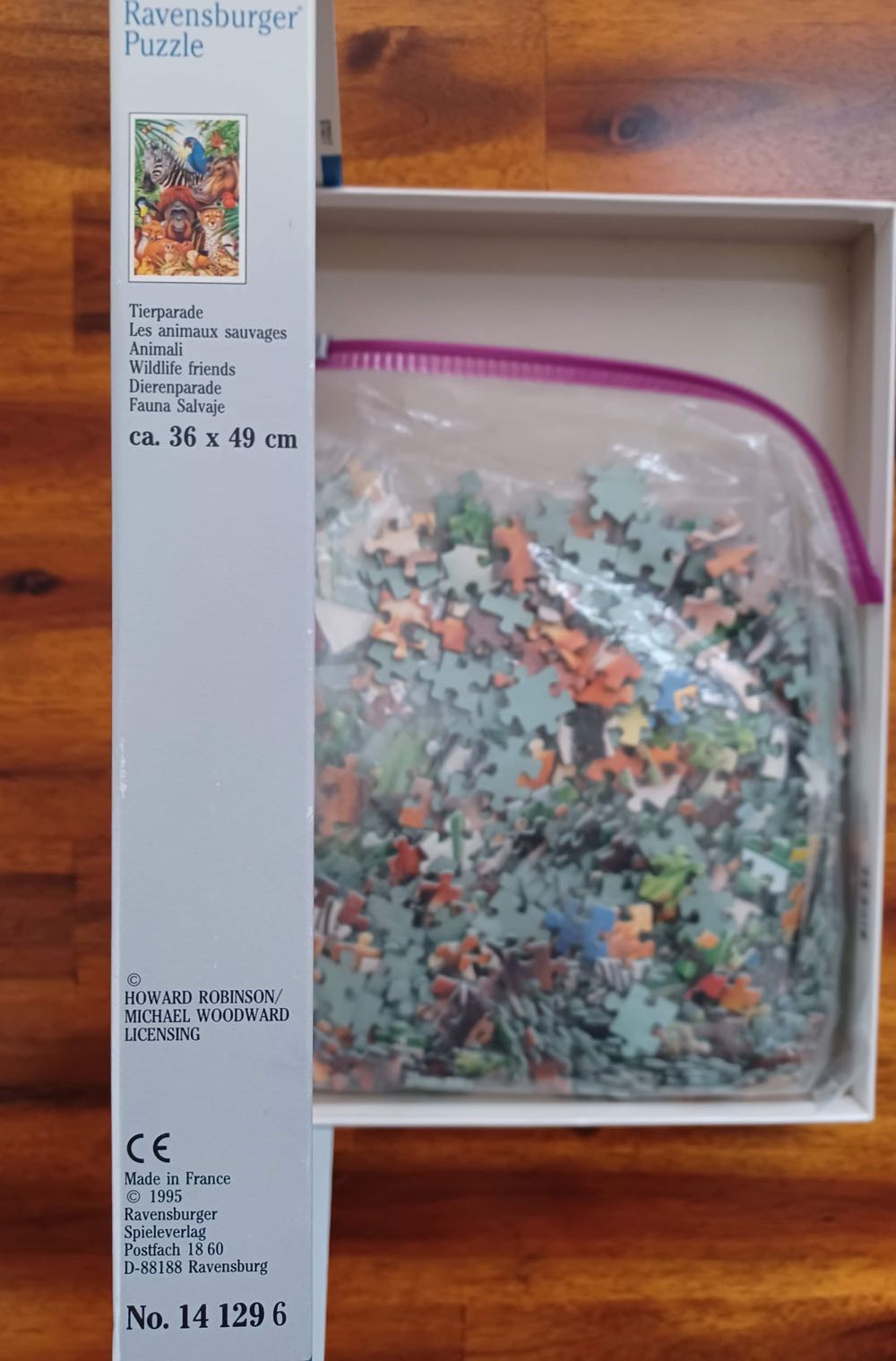 Wildlife Friends (SOLD) - Ravensburger puzzle collectible [Barcode 4005556141296] - Main Image 2