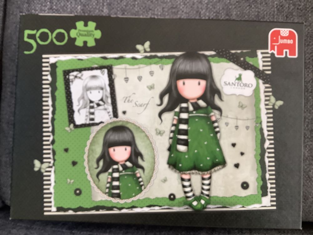 The Scarf - Jumbo puzzle collectible [Barcode 8710126185391] - Main Image 1